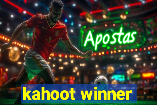 kahoot winner